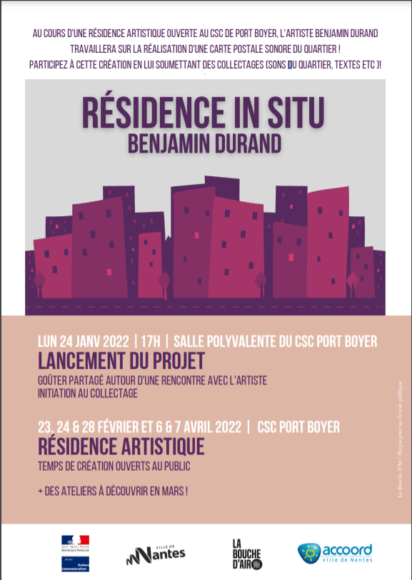effet sonore dans les cartes postales testées avec les habitants de saint joseph de porterie